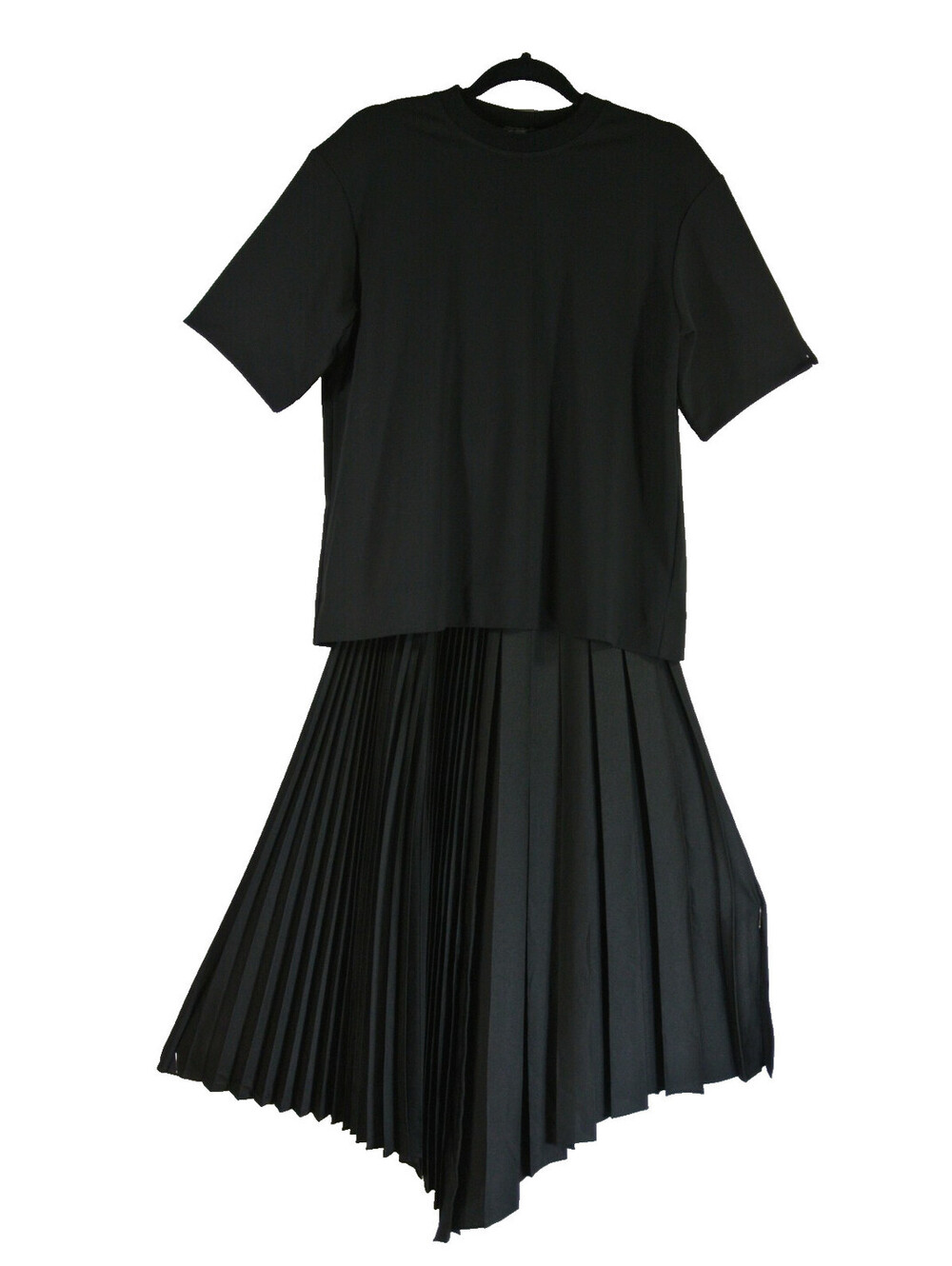 NEW, Allsaints Jax Short Sleeve Top & Pleated Sleeveless Dress Sz S #MD2222 - Picture 5 of 12